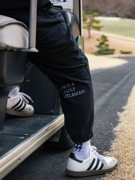 Captains Helm Golf パンツ　Ｍ Captains Helm Golf / BICOLOR QUILTING JOGGER PANTS -Beige-