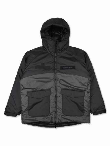 CAPTAINS HELM / MIL SPEC PADDED JACKET -Black-