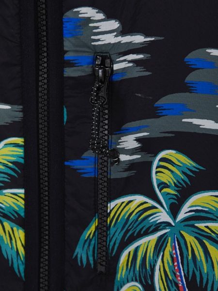MAGIC STICK ENTERTAINMENT / DK PALMS HAWAIIAN PUFFER JACKET By