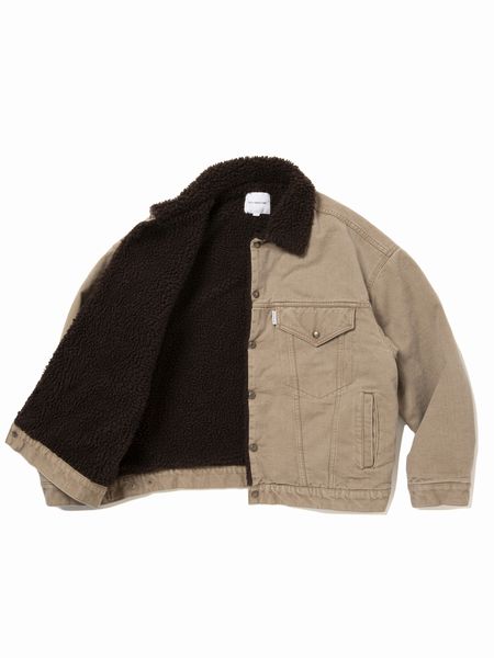 ジャケット・アウター COOTIE PRODUCTIONS COOTIE PRODUCTIONS / Color Denim Ranch Jacket -Fade Beige-