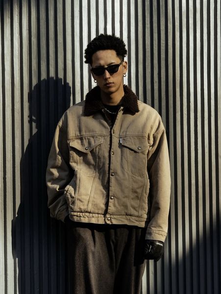 COOTIE PRODUCTIONS / Color Denim Ranch Jacket -Fade Beige-