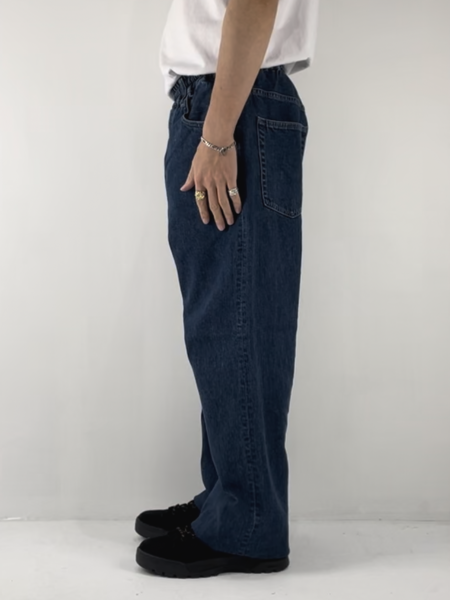 COOTIE / 5 Pocket Denim Easy Pants -Indigo Fade-