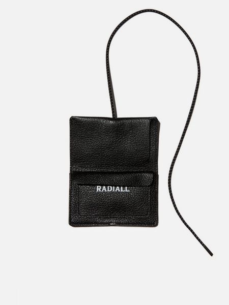 RADIALL/ LAIDBACK-SHAG POUCH -Black-
