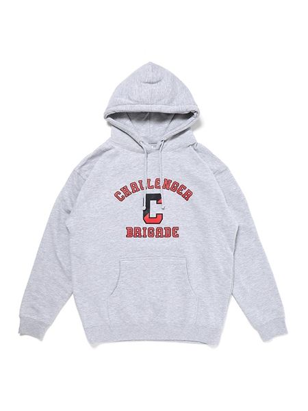CHALLENGER / COLLEGE HOODIE -Ash Gray-