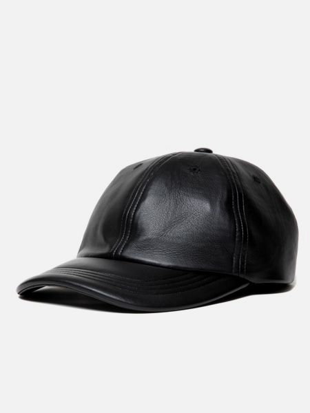 COOTIE / Leather 6 Panel Cap レア タイムセール-