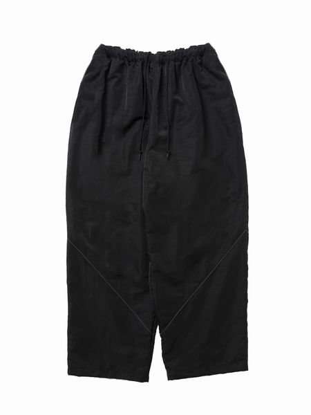 COOTIE / N/L Weather Wide Training Shorts/S/ポリエステル/BLK/CTE-25S112 COOTIE PRODUCTIONS / N/L Weather Wide Training Pants -Black-