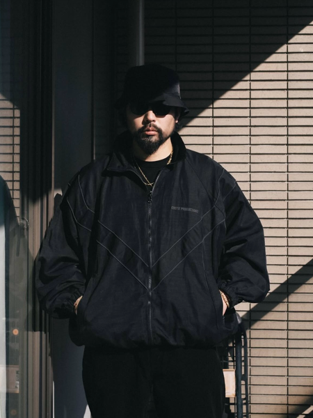 COOTIE PRODUCTIONS / N/L Weather Training Jacket -Black-