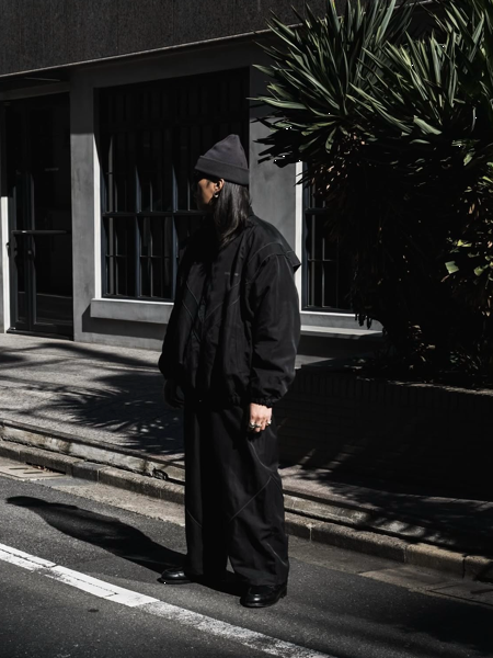 COOTIE PRODUCTIONS / N/L Weather Training Jacket -Black-