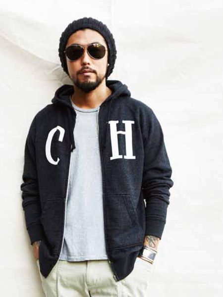 CAPTAIN HELM チェッカーフラッグ ジップパーカー CAPTAIN HELM チェッカーフラッグ ジップパーカー CAPTAIN HELM