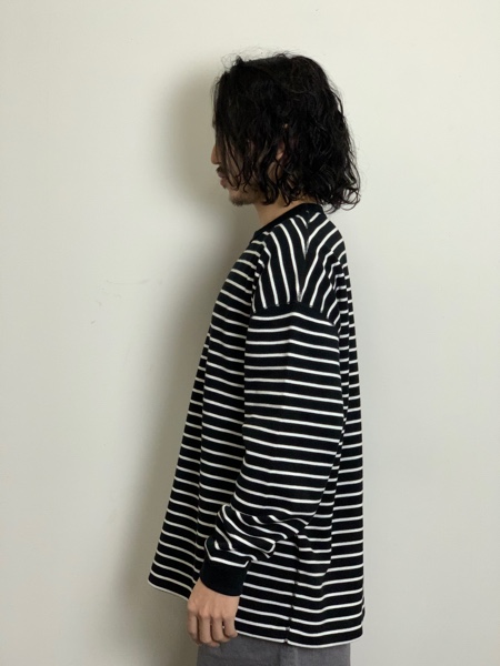 COOTIE / Heavy Thermal Border L/S Tee