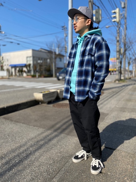 RADIALL ラディアル 2020SS MACKTEN -REGULAR COLLARED SHIRT L/S