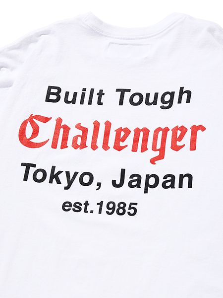 CHALLENGER チャレンジャー 通販 19SS BUILT TOUGH POCKET TEE