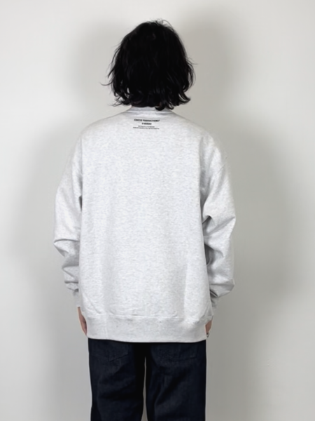 COOTIE / Print Crewneck Sweatshirt-1 -Oatmeal-