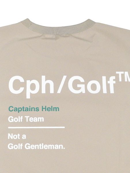 Captains Helm Golf / Cph/Golf TM TRACK SS PULLOVER -Beige-