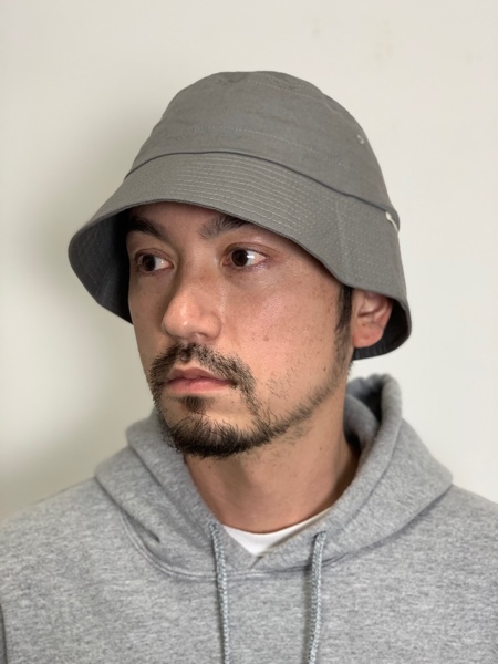 COOTIE / Ripstop Bucket Hat -Gray-