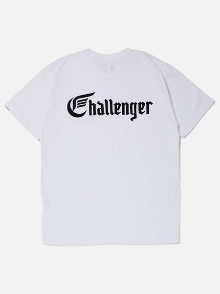 CHALLENGER / CHALLENGER PATCH TEE -White-