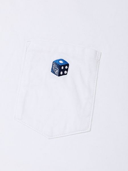 CHALLENGER / CHALLENGER DICE TEE -White-