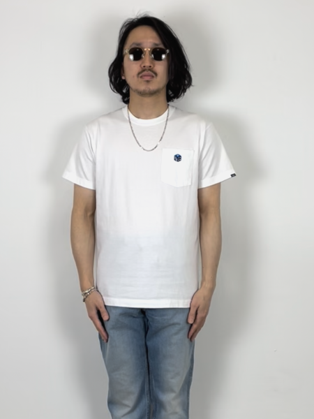 CHALLENGER / CHALLENGER DICE TEE -White-