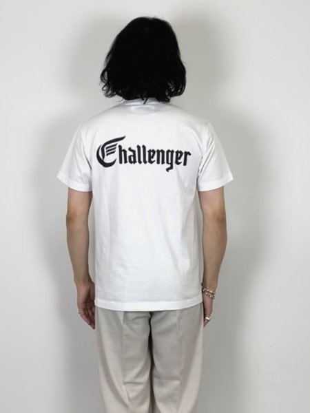 CHALLENGER / CHALLENGER PATCH TEE -White-