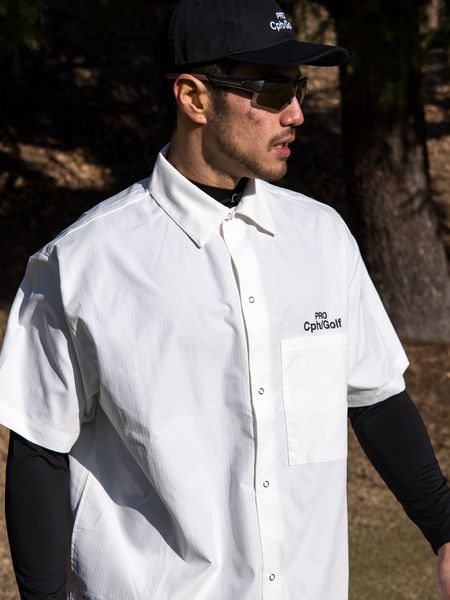 Captains Helm Golf ウエア MOCKNECK CAPTAINS HELM GOLF #Cph/Golf MOCK NECK TEE -BLACK- – Cph/Golf™︎