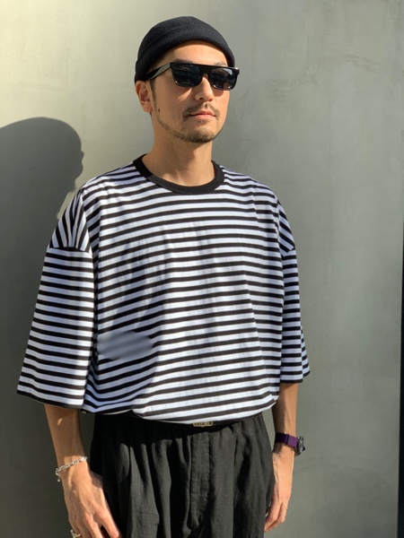 COOTIE クーティ 通販 Supima Cotton Border S/S Tee