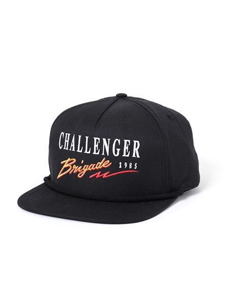 CHALLENGER / SIGNATURE CAP -Black-