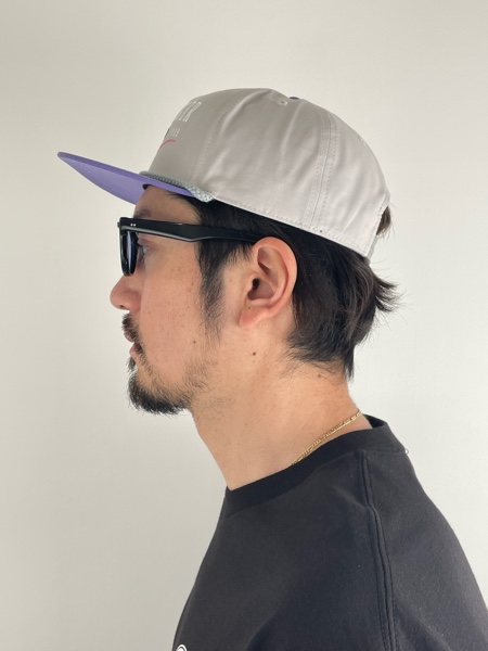 【お値下終了】80'S NYLON CAP GRAY　CHALLENGER チャレンジャー 80'S NYLON CAP GRAY CHALLENGER /&LOCKERS［ベース