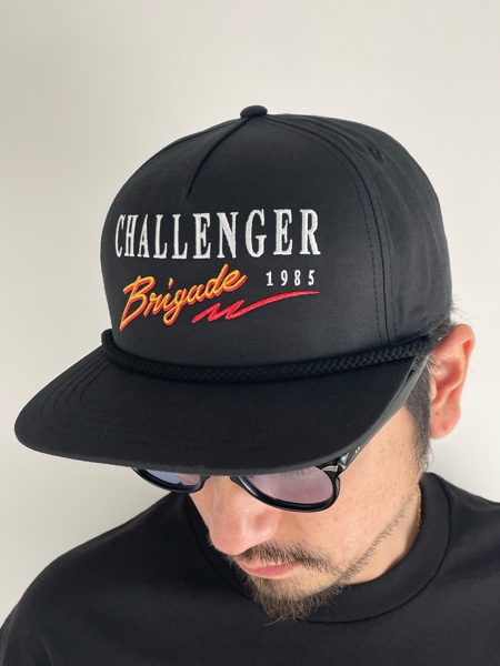 CHALLENGER / SIGNATURE CAP -Black-
