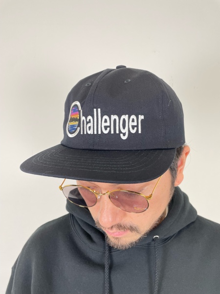 CHALLENGER / SUNSET EMBROIDERED CAP -Black-