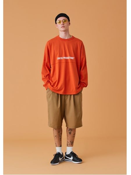 COOTIE クーティ 通販 19SS Football Oversized L/S Tee