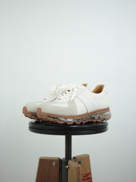 Tomo&Co / German Trainer -White Leather/Gum-