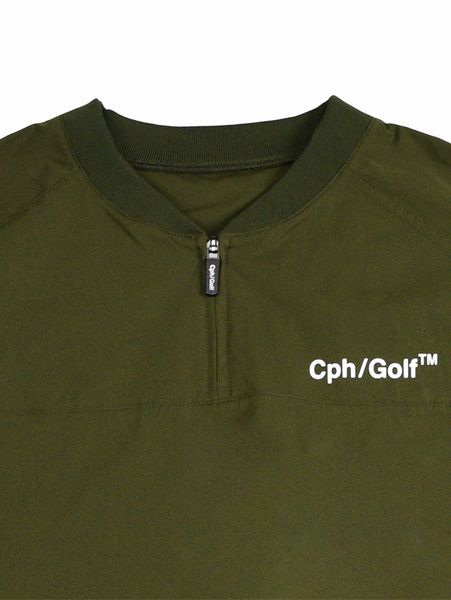 Captains Helm Golf 防寒中綿 セットアップ　オリーブ　L CAPTAINS HELM GOLF キャプテンズ ヘルム ゴルフ DETACHABLE VEST 2WAY