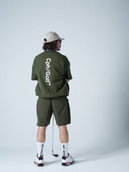 メンズウェア Captains Helm Golf #ADJUSTABLE SHORTS M Captains Helm Golf / SIDE SLIT ADJUSTABLE SHORTS -Black-