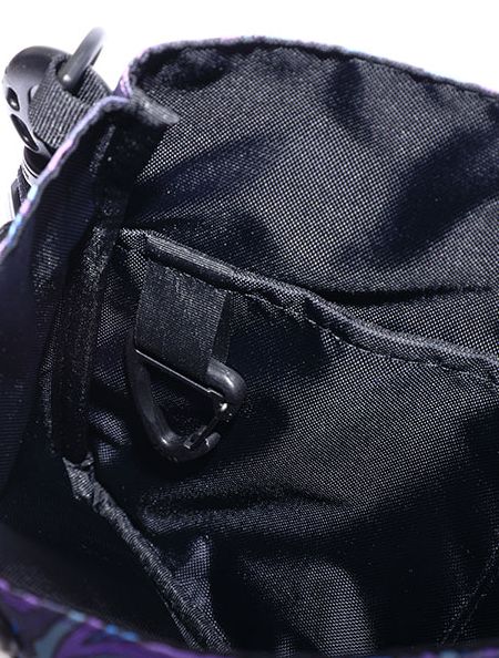CHALLEGER / PAISLEY SACOCHE -Charcoal×Purple-