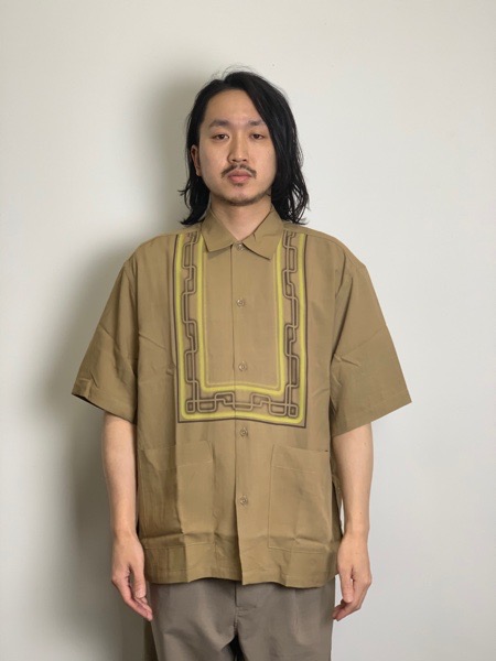 未使用 RADIALL WHITTIER OPEN COLLARED SHIRT RADIALL/ WHITTIER -OPEN COLLARED SHIRT S/S
