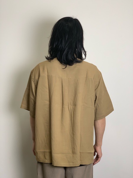 RADIALL/ WHITTIER -OPEN COLLARED SHIRT S/S