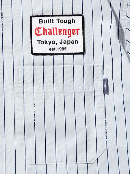 CHALLENGER ORIGINAL STRIPE SHIRT ワーク シャツ CHALLENGER ORIGINAL STRIPE SHIRT ワーク シャツ（CHALLENGER