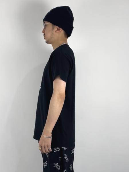 CHALLENGER / FACE TEE -Black-