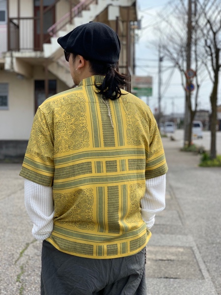 RADIALL ラディアル 2020SS MONTE CARLO-OPEN COLLARED SHIRT S/S
