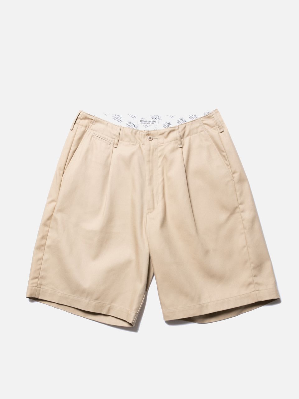 COOTIE 1TUCK SHORT TROUSERS 24S130 クーティー COOTIE SHORT
