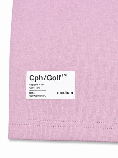 メンズウェア Captains Helm Golf MOCK NECK TEE PINK Captains Helm Golf MOCK NECK TEE PINK Captains Helm Golf