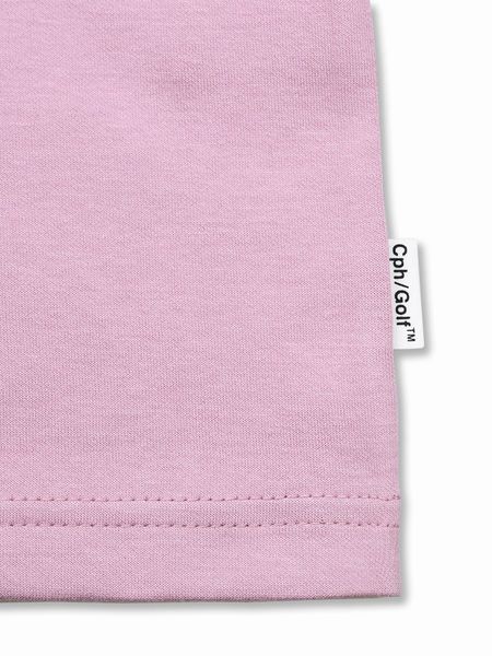 Captains Helm Golf / Cph/Golf™ LOGO HALF MOCK NECK TEE -Pink-