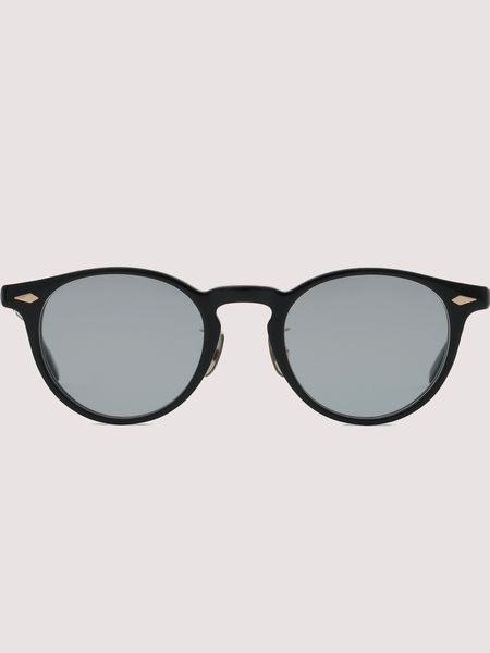 NOCHINO OPTICAL / TSUKIYOMI #9 GLOSS BLACK × AOFUJI BLUE GREY to