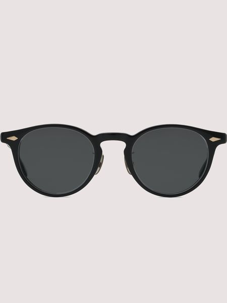 NOCHINO OPTICAL / TSUKIYOMI #9 GLOSS BLACK × AOFUJI BLUE GREY to