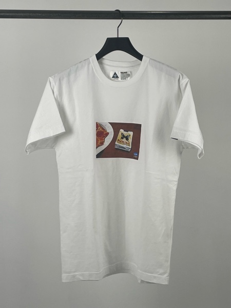 CHALLENGER / BACKTAIL TEE -White-