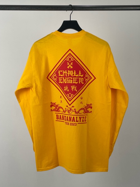 CHALLENGER / BD 2023 TOUR L/S TEE -Yellow-