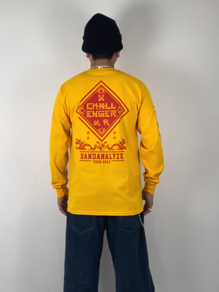 CHALLENGER / BD 2023 TOUR L/S TEE -Yellow-