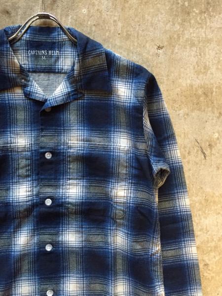CAPTAINS HELMの新作チェックシャツMALIBU入荷