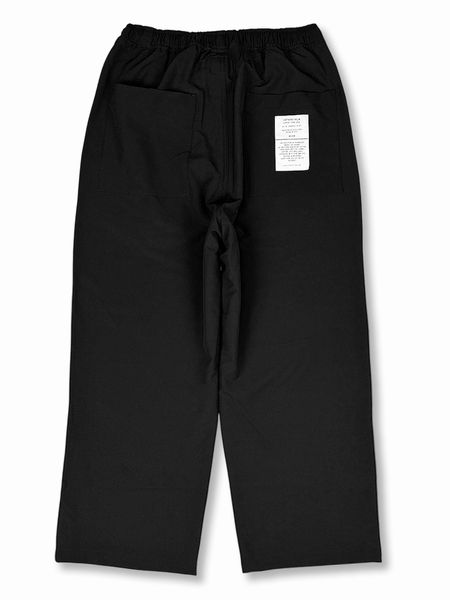 Captains Helm / MILITARY TECH WIDE PANTS -Black-