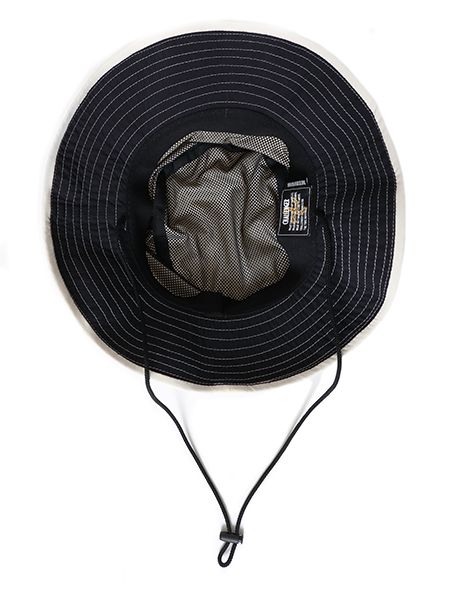 CHALLEGER / BEACH BUCKET HAT -Black-